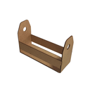 Ver imagem 3 de Porta Guardanapo e Sachê em MDF - Kit 5 Unidades
