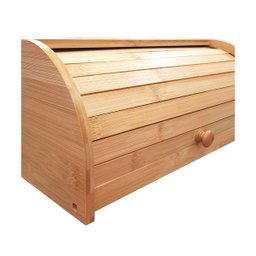 Porta Pão e Bolo Bambu - 4