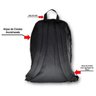 Mochila Barata Escolar Trabalho Viagem Reforçada Unissex Vix - 3