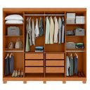 Ver imagem 3 de Guarda-roupa Lopas Serenata 8 Portas 6 Gavetas