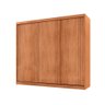 Guarda Roupa Casal Connor 100 Mdf 3 Portas de Correr Moderna Mobília - 3