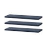 Kit 3 Prateleiras 100 x 15cm azul Suporte Invisível - 1