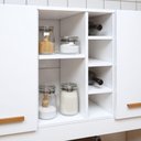 Ver imagem 5 de Cozinha Compacta Toronto 7 Portas 2 Gavetas 153cm Branco Kaiki Móveis