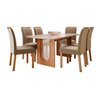 Sala de Jantar Valentina 180cm com 6 Cadeiras Juliana Wood - 2