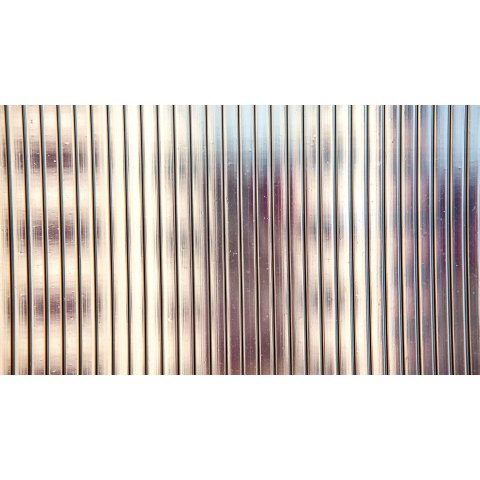 Vitro Basculante P/ Banheiro 40x40 Alumínio Branco Canelado