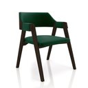 Ver imagem 7 de Conjunto Mesa de Jogos Carteado Bellagio Tampo Reversível e 4 Cadeiras Madeira Poker Base Cone Velud