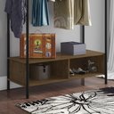 Ver imagem 3 de Guarda Roupa Casal Closet Milão Preto/demolição - Artefamol