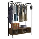 Ver imagem 1 de Guarda Roupa Casal Closet Milão Preto/demolição - Artefamol
