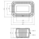 Ver imagem 4 de Embalagem Rocambole Alto Ga20 Transparente 100un 21,7x14,7x9,6cm Galvanotek