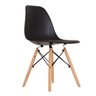 Conjunto Sala de Jantar Mesa Madeira Maciça com 6 Cadeiras Eames Espresso Móveis - 11