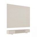 Ver imagem 3 de Rack Ripado com Painel TV até 86 Polegadas 280x230cm Aruá CabeCasa MadeiraOriginals Off White