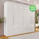 Ver imagem 5 de Guarda-roupa Casal 6 Portas 4 Gavetas Atlanta Atlanta