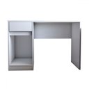 Ver imagem 5 de Mesa Escrivaninha Alune 1 Porta 1 Gaveta Branco - Panorama Móveis