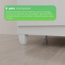 Ver imagem 7 de Guarda-roupa Casal 6 Portas 4 Gavetas com Pés 100% Mdf Atlanta