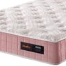 Conjunto Cama Box Colchão King Size 193x203x67 com Molas Ensacadas Denver Rosa - 5