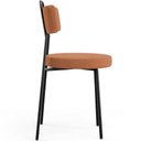 Ver imagem 7 de Cadeira Decorativa Estofada Para Sala De Jantar Barcelona L02 Bouclê Terracota - Lyam Decor