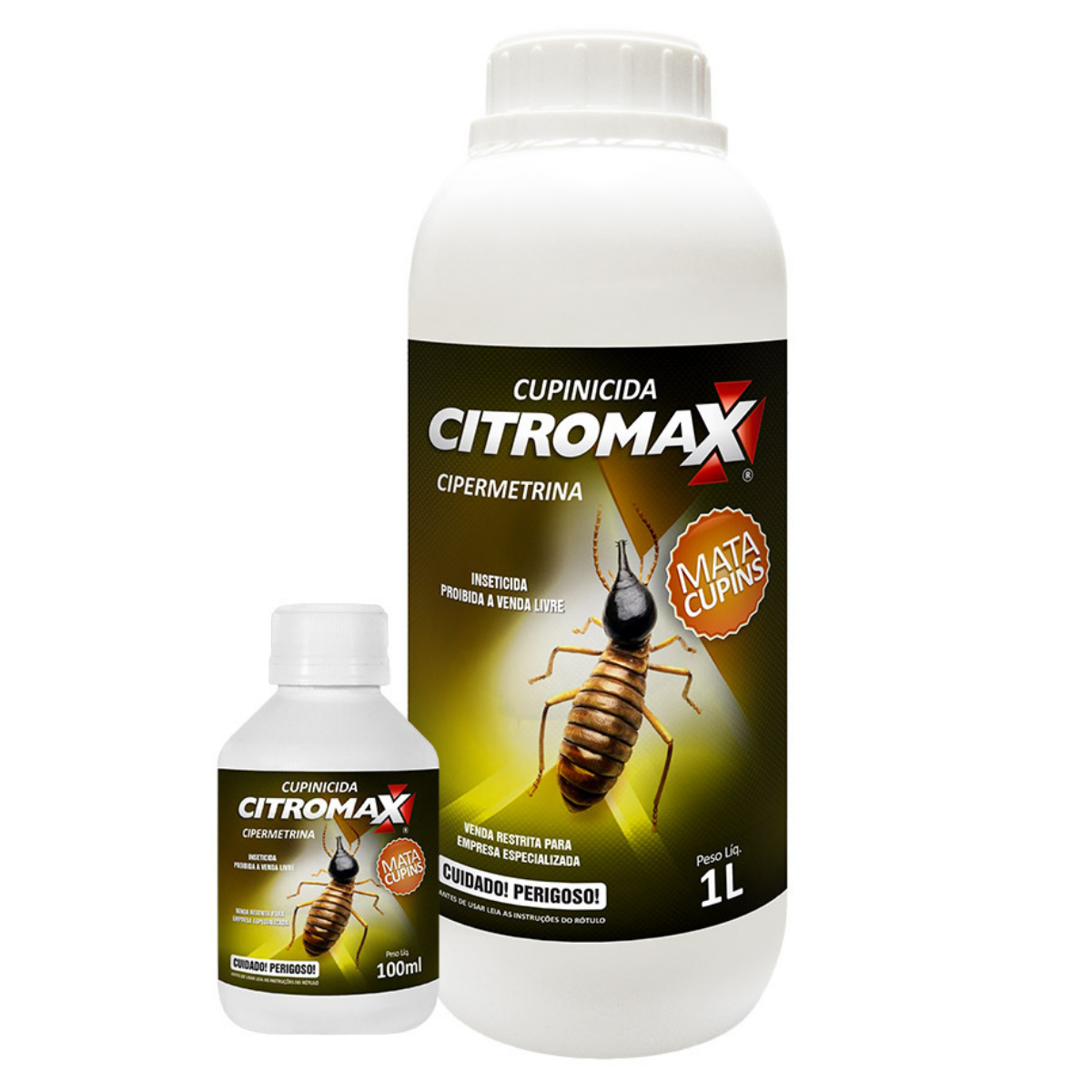 Cupinicida Inseticida Citromax Ciper Combate de Cupis 1 litro - 2