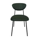 Ver imagem 3 de Conjunto Mesa Restaurante 80x80cm com 04 Cadeiras Estofada – Exclusiva Linho Lincoln Verde