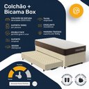 Ver imagem 5 de Cama Box Solteiro com Colchão de Espuma D33 Double Comfort + Auxiliar de Espuma Unique 88cm