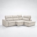 Ver imagem 2 de Sofá de Canto Apolo 2,80m com Chaise Direita Retrátil Reclinável