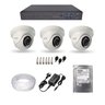 Kit 03 Câmeras de Segurança Ppa Dome Hd Cx-3020d 1080p 2mp Uso Interno + Xvr Ppa + Hd 1tb + Acessóri - 1