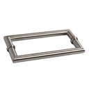 Ver imagem 5 de Puxador Box Inox Escovado Alça Quadrada 22x13cm para Porta de Vidro