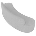 Ver imagem 7 de Sofá 3 Lugares Sala de Estar Cancún D02 Linho Cinza Escuro 180 cm C-416 - Lyam Decor