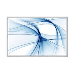 Quadro Decorativo - Abstrato Azul Abg006 Tela Canvas - 60x40cm - 2