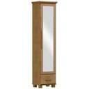 Ver imagem 1 de Sapateira Vertical Multiuso com Espelho 1 Porta 1 Gaveta Zahav F06 Freijó - Lyam Decor