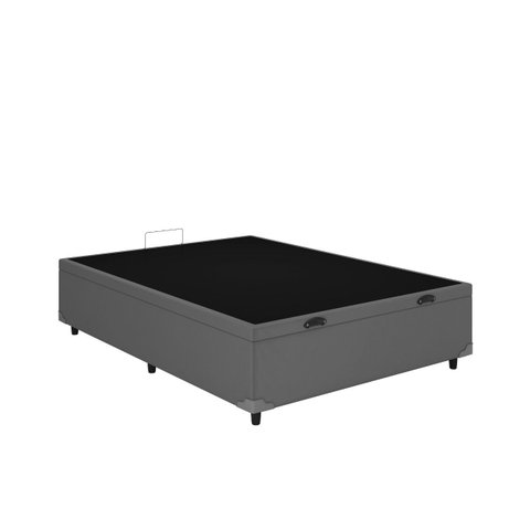 Baú Casal Linhão Cinza 138x188 Blindado