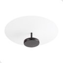 Ver imagem 1 de Plafon Painel Sobrepor Redondo 40cm Slice Led 3000k Preto