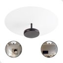 Ver imagem 2 de Plafon Painel Sobrepor Redondo 40cm Slice Led 3000k Preto