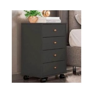 Mesa de Cabeceira Presence- Grafite