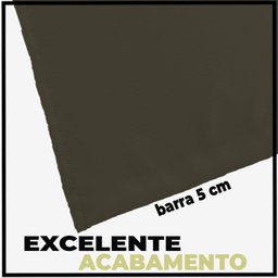cortina pé direito Brenda ilhios 5,50 x 4,30 de varão preto - 6