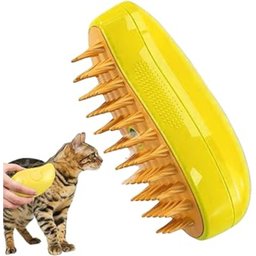 Super Escova Silicone a Vapor 3 em 1 Cães de Gato, Spray Usb - 5
