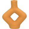 Castiçal Porta Vela Suporte Home&co Cerâmica 18x15x5cm Laranja - 1