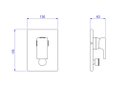 Ver imagem 2 de Misturador Monocomando 4 Vias Unic Deca - 2994c90