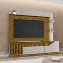Ver imagem 1 de Rack com Painel para Tv até 75 Polegadas com 2 Portas e 1 Gaveta Multimóveis Cr45276 Naturalle/off