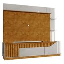 Ver imagem 2 de Rack com Painel para Tv até 75 Polegadas com 2 Portas e 1 Gaveta Multimóveis Cr45276 Naturalle/off