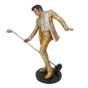 Ver imagem 3 de Decoração Escultura Elvis Presley Rei Do Rock Estátua Resina 26cm