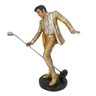 Decoração Escultura Elvis Presley Rei Do Rock Estátua Resina 26cm - 3