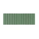 Ver imagem 2 de Cabeceira Casal Ripada Palito para Quarto - 140 Cm - Verde Menta Suede