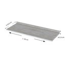 Ver imagem 3 de Tampo de Cozinha Modulado P/ Balcão Americana 120cm Duna - Henn