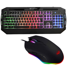 Kit Gamer C3 Tech, Mouse, Teclado - Kg-80bk + Mg-120b - 1