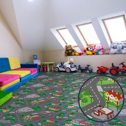 Piso Vinílico 0,7mm Rolo 2m X 25m Mini Cidade Kapazi - 1