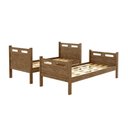 Ver imagem 3 de Beliche Vira Duas Camas Solteiro Jaspe Castanho