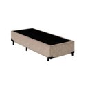 Ver mais imagens de Base Box Solteirão Suede Homequeen Bege 40x96x203