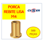 Rebite com Rosca Interna M4 Porca Rebite Popnut Emb. C/ 500 - 1