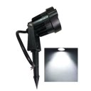 Ver mais imagens de Kit 10 Luminárias Espeto LED 5W Jardim IP65 Bivolt 3200k 45°
