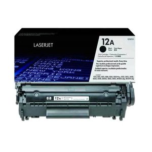 Cartucho de Toner Original Hp 12a Preto - Q2612a
